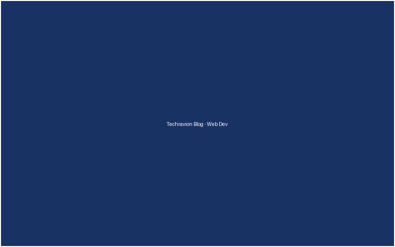 Techravion - Blog Image